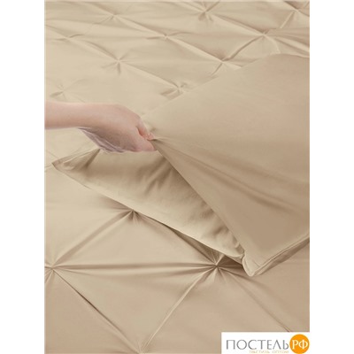 Estia МАДДАЛЕНА беж. КПБ 175х215-1/230х250-1/50х70-4, 6 пр., хл./лиоцелл