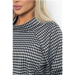 Джемпер Эдельвейс (черно-белый) Б12830-18М