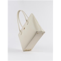 Женская кожаная сумка Richet 3295LG 891 Бежевый