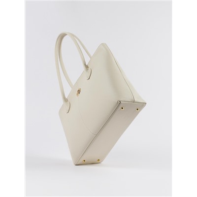 Женская кожаная сумка Richet 3295LG 891 Бежевый