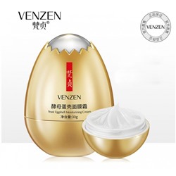 КРЕМ ДЛЯ ЛИЦА ПРОТЕИНОВЫЙ НА ОСНОВЕ ДРОЖЖЕЙ И СКОРЛУПЫ ЯЙЦА VENZEN , 30ГР.