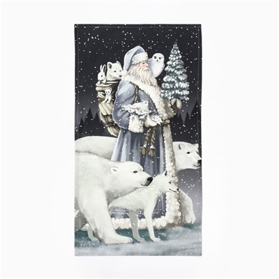 Полотенце кухонное новогоднее «Этель. Мгновения зимы», 40×73 см, 100% хлопок, саржа 190 г/м²