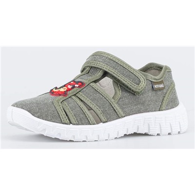 Туфли текст Котофей 421115-13 оливк ( 1,5)