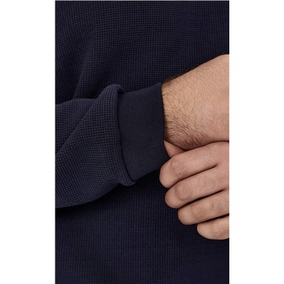 Свитшот F421-07-3201 d.blue