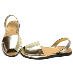 AB. Zapatos 3204 platino+PELLE-007-17 oro