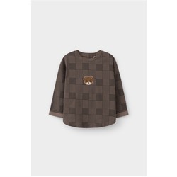 Джемпер сосновая кора, клетка к488 Crockid
