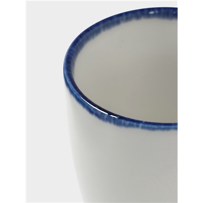 Кружка Magistro Blue Lagoon, 350 мл, фарфор, белая