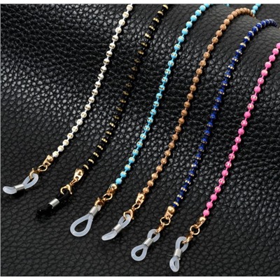 Цепочка из бисера для очков и маски EC0009-79cm
