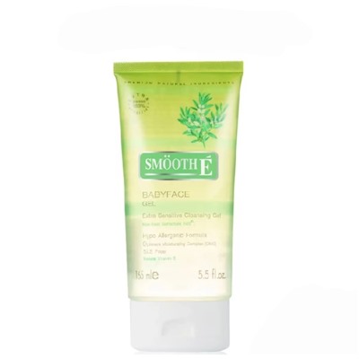 Гель для умывания для чувствительной кожи Smooth E Babyface Gel 165 мл