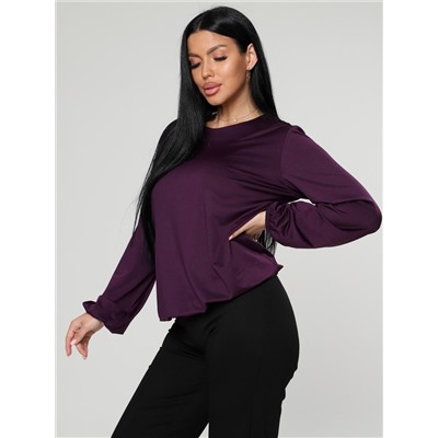 Мирея - блуза баклажан