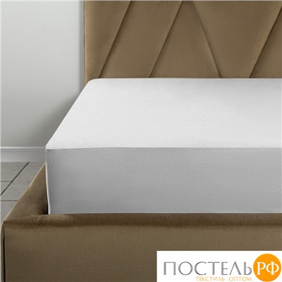 MEDSLEEP Наматрасник-чехол непромокаемый 180х200/35, 1 пр., хл./полиуретан(мулетон)