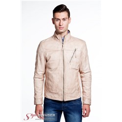 Куртка кожаная KREZZ M147 beige