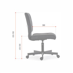 Детское кресло MC-330 PL White РОЗОВЫЙ №24 Велюр