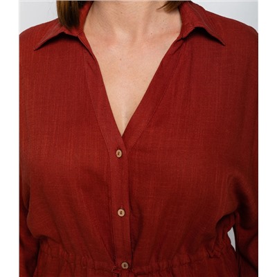 Костюм #ОКТ215002, терракотовый