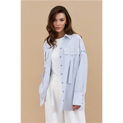 DiLiaFashion 0865 полоска, Блуза