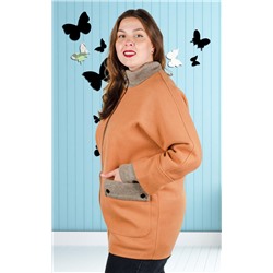 Пальто женское на молнии 251837