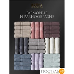 Estia МАРТОС голуб К-т Полотенец  30х50-10, 10 пр., 100% хлопок, 500 гр/м2