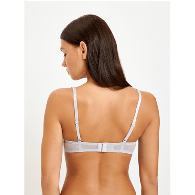 Бюстгальтер T-Shirt жен. Versailles серый Infinity Lingerie