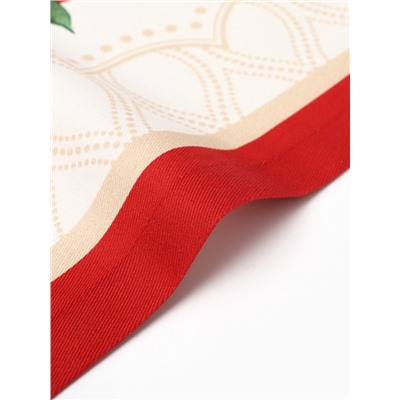 Набор салфеток сервировочных «Этель» Christmas wreath, 40×40 см - 4 шт., 100% хлопок, саржа 190 г/м²