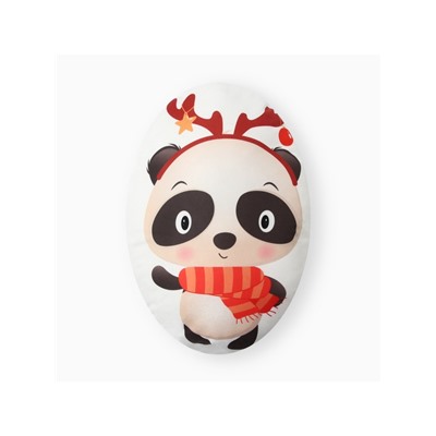 Подушка декоративная новогодняя «Этель. Панда», 28×37 см