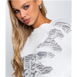 Джемпер #КТ932 (3), белый