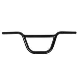 Руль стальной JSH-15, чёрный, диам.:22.2MM, W:600MM*1.4T, RISE:200MM./ уп 30