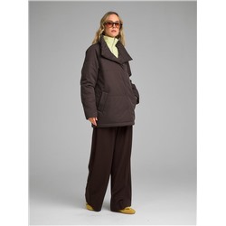 Плащ женский коричневый