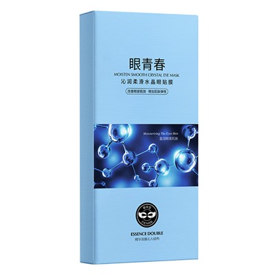 BIOAQUA Гидрогелевые патчи для глаз Face Crystal Smooth Eye Mask, 12 г.*5