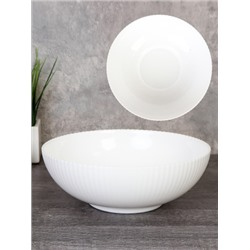 Салатник 1600 мл 203 мм Вертикаль тарелка глубокая / FLSLTW80 (WHITE) /уп 36/