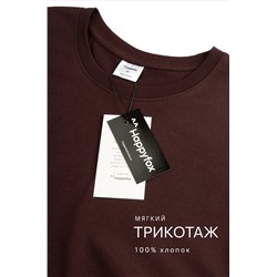 Женская базовая хлопковая футболка Happyfox