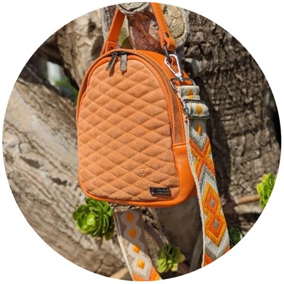 AB.Z · Pelle · mochila 421 correas Naranja-(150)-6 (19)