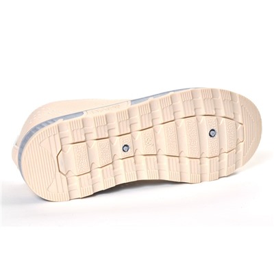 Peng Suo D1-202 Слипоны женские беж иск кожа