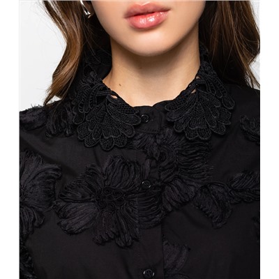 Блуза #КТ3018 (1), чёрный