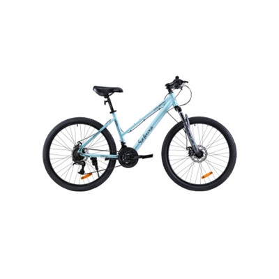 Велосипед 26" рама 17" 21sp COMIRON SAKURA голубой дымный