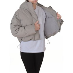 9518 GRAY Куртка пуховая зимняя женская (пух)