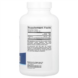Lake Avenue Nutrition, хелат бисглицината магния с TRAACS®, 200 мг, 240 таблеток (100 мг в 1 таблетке)