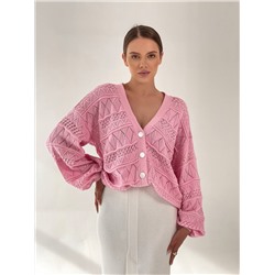Кардиган KROSHE, Розовый
