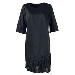 Женское платье миди с кружевом 250566, размер 52, 54, 58