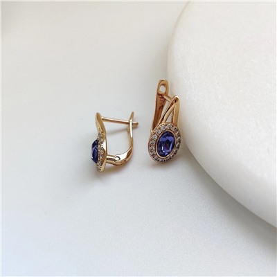Серьги с кристаллами Swarovski