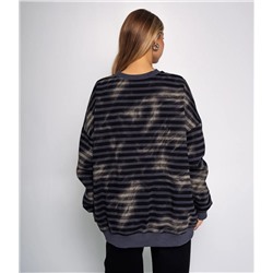 Свитшот #КТ8160, серый