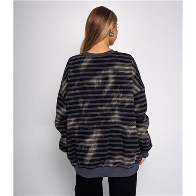 Свитшот #КТ8160, серый