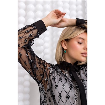 Блузка ТБ-58с черный