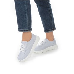 05-SD2-3D GRAY/PURPLE Кроссовки женские (натуральная кожа)