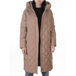8353 BEIGE Пальто зимнее женское (200 гр. холлофайбер)