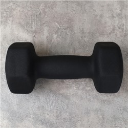 Гантель неопреновая Woohooo Warm Up / WU-4В / 4 кг / черный / уп6