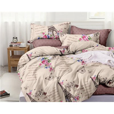 Постельное белье из поплина cтандарт П-2334