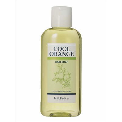 Lebel Шампунь для волос и кожи головы / Cool Orange Hair Soap Cool, 200 мл