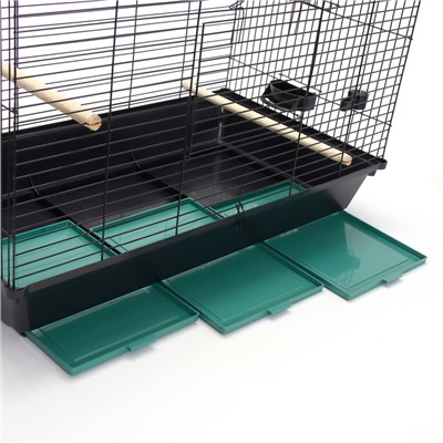 Клетка для птиц, «Рикки max 3», 79×44×65 см, микс цветов