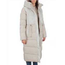 THD-608YC BEIGE Пальто зимнее женское (био-пух)