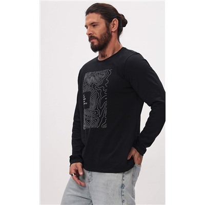 Лонгслив P521-1001-894 black